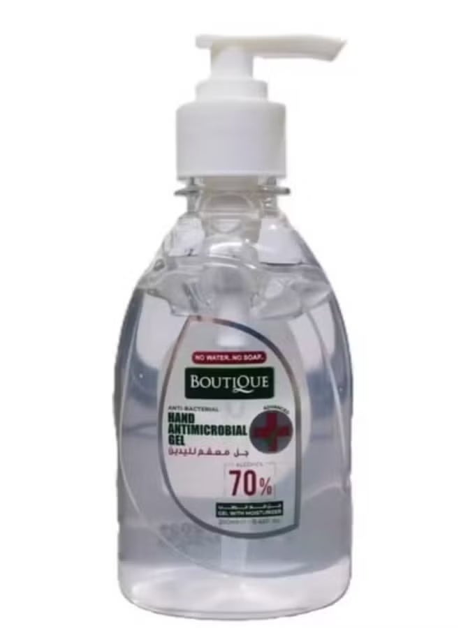 Boutique Hand Sanitizing Gel With Moisturizer 250 ml